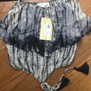 Final Price! Vintage Havana Strapless Top
